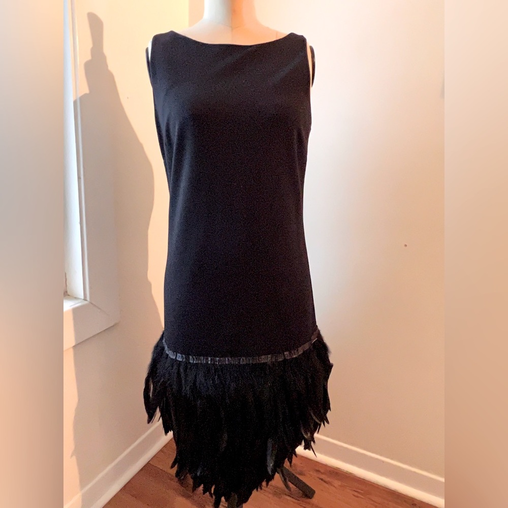 Pink Tartan feather dress size S